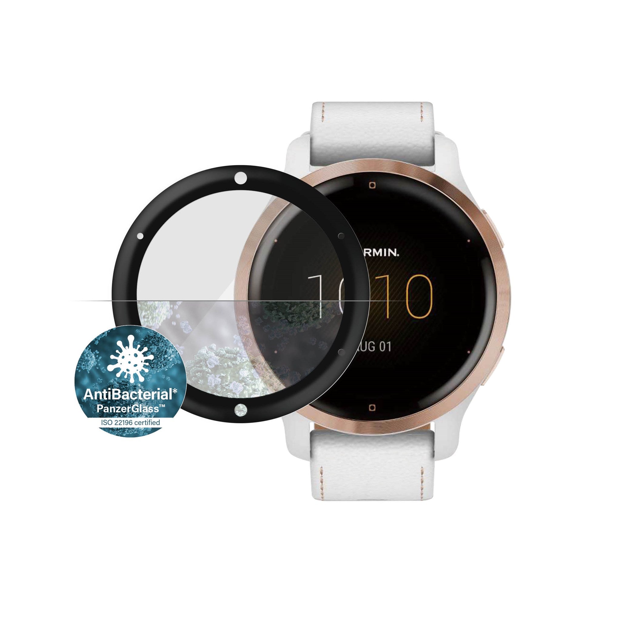 PanzerGlass® Garmin Venu 2S | Vivoactive 4s | Screen Protector Glass